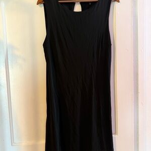 Juicy Couture Black Sleeveless Shift Dress